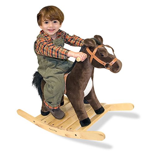 Rock And Trot Rocking Horse Plush Toy